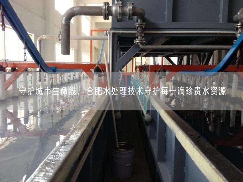守护城市生命线，合肥水处理技术守护每一滴珍贵水资源(图1)